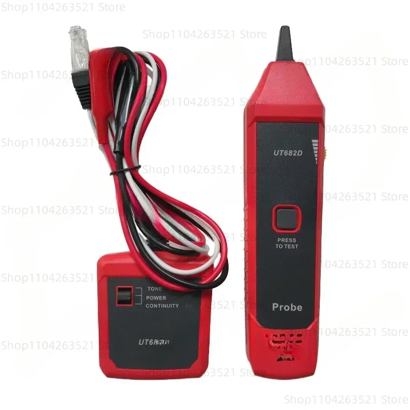 

UT682 Series Wire Tracker Toner Probe Telephone Line Network Cable Ethernet LAN Tester Calibration Detector Line Finder