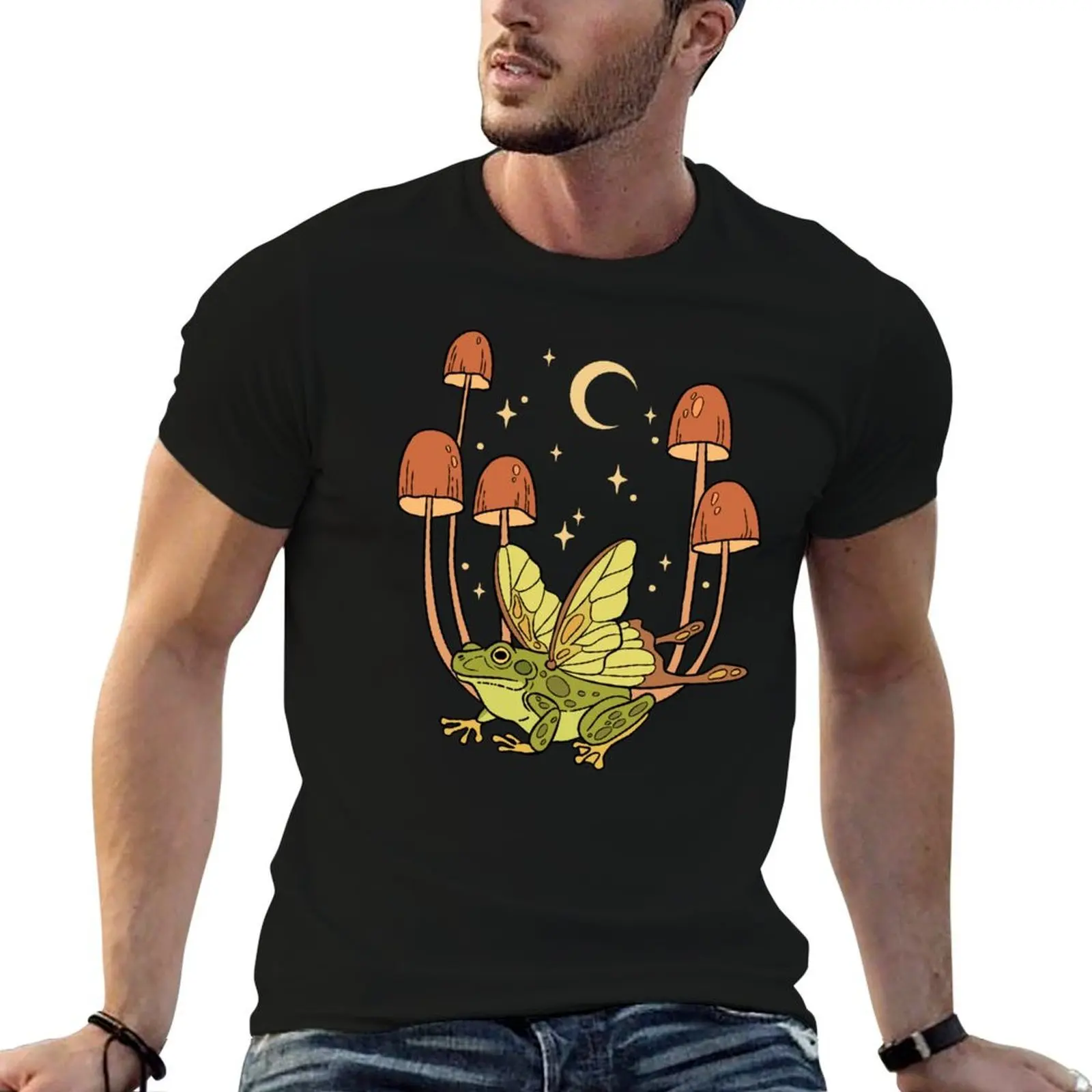 

Fairy frog T-Shirt t shirts cotton 100% cotton tshirt 100% T-Shirt