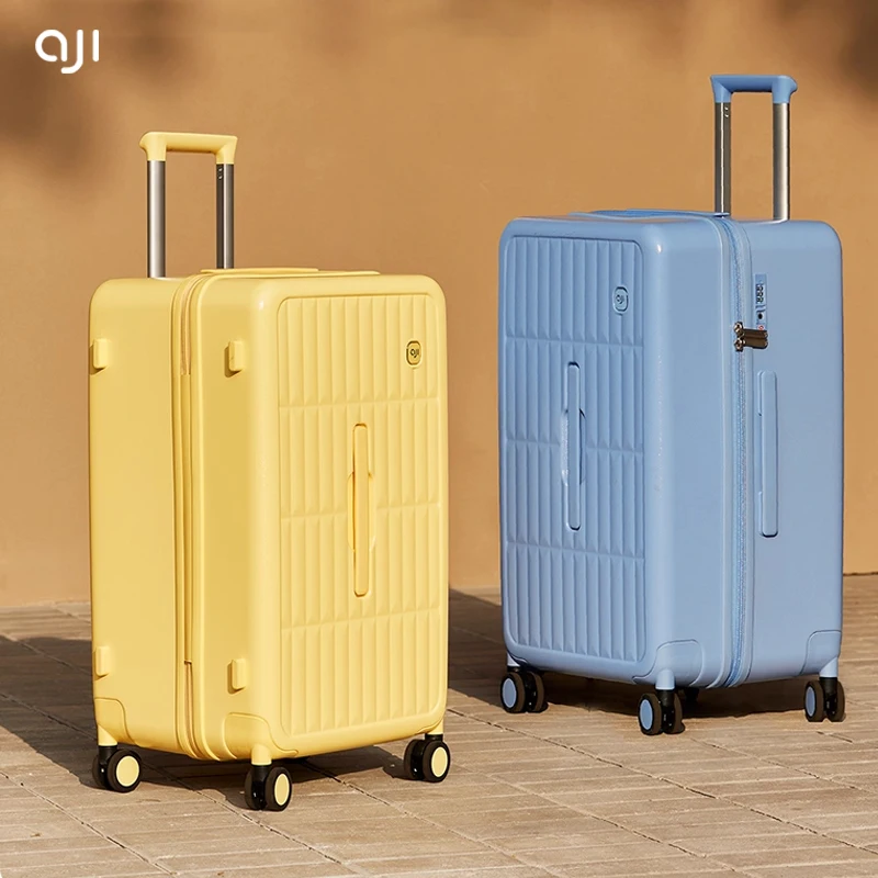 AJI Damen-Handgepäck, TSA-Schloss, großes Fassungsvermögen, leichter Koffer, Reisekabine, 2025, Design, 20/24/26 Zoll, Reisekoffer