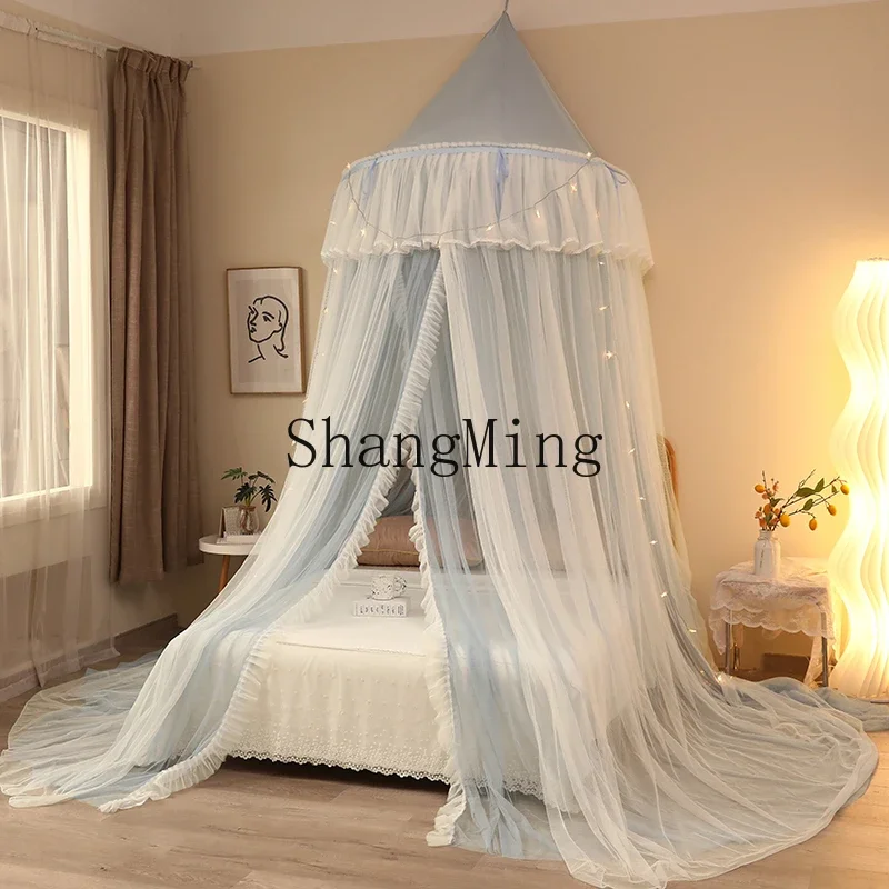 ZYY summer mosquito net household installation-free dome hanging net encrypted mosquito-proof yarn