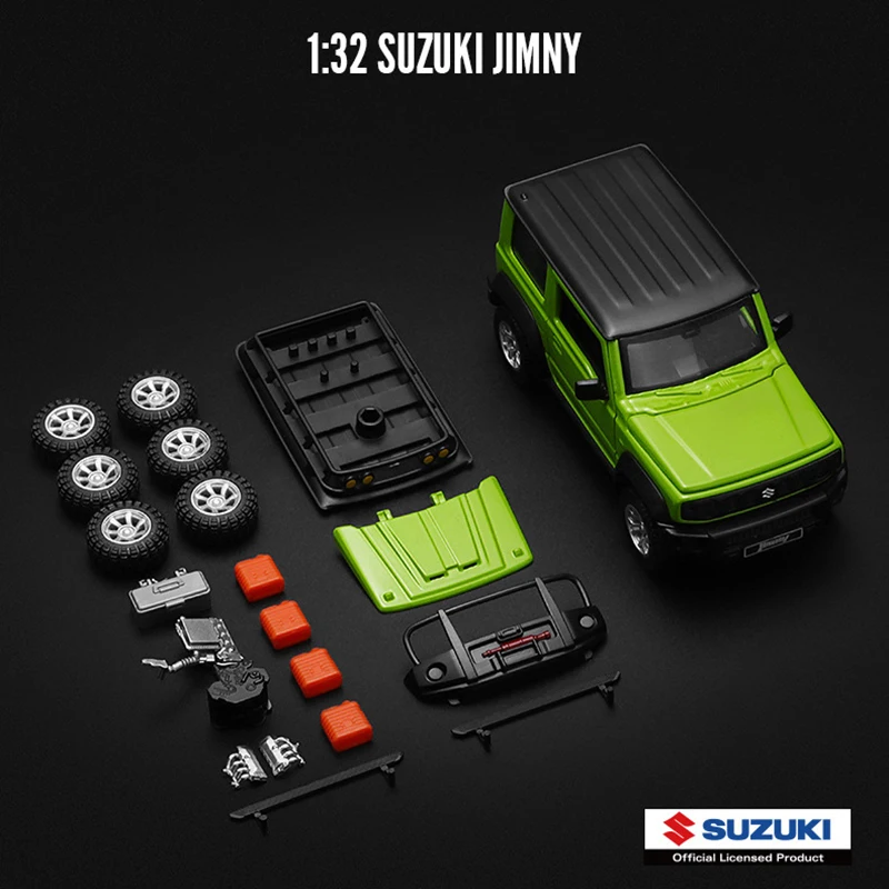 Caipo 1:32 Suzuki Jimny SUV Assembled Version Alloy Car Diecasts & Toy Vehicles Car Model Model Car Toy For Children