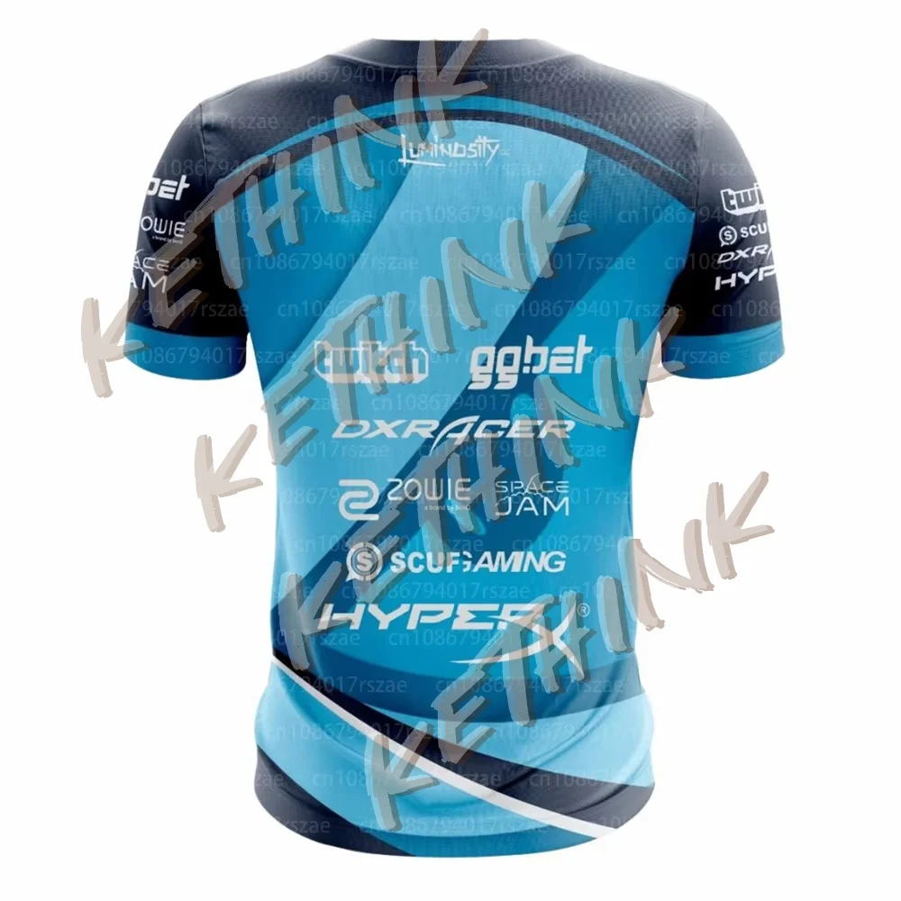 

Esports Classic Luminosity Gaming Men Jersey Uinform Male Fashion 3D Print Mesh Breathable T-shirts Team Game Fans Clothing