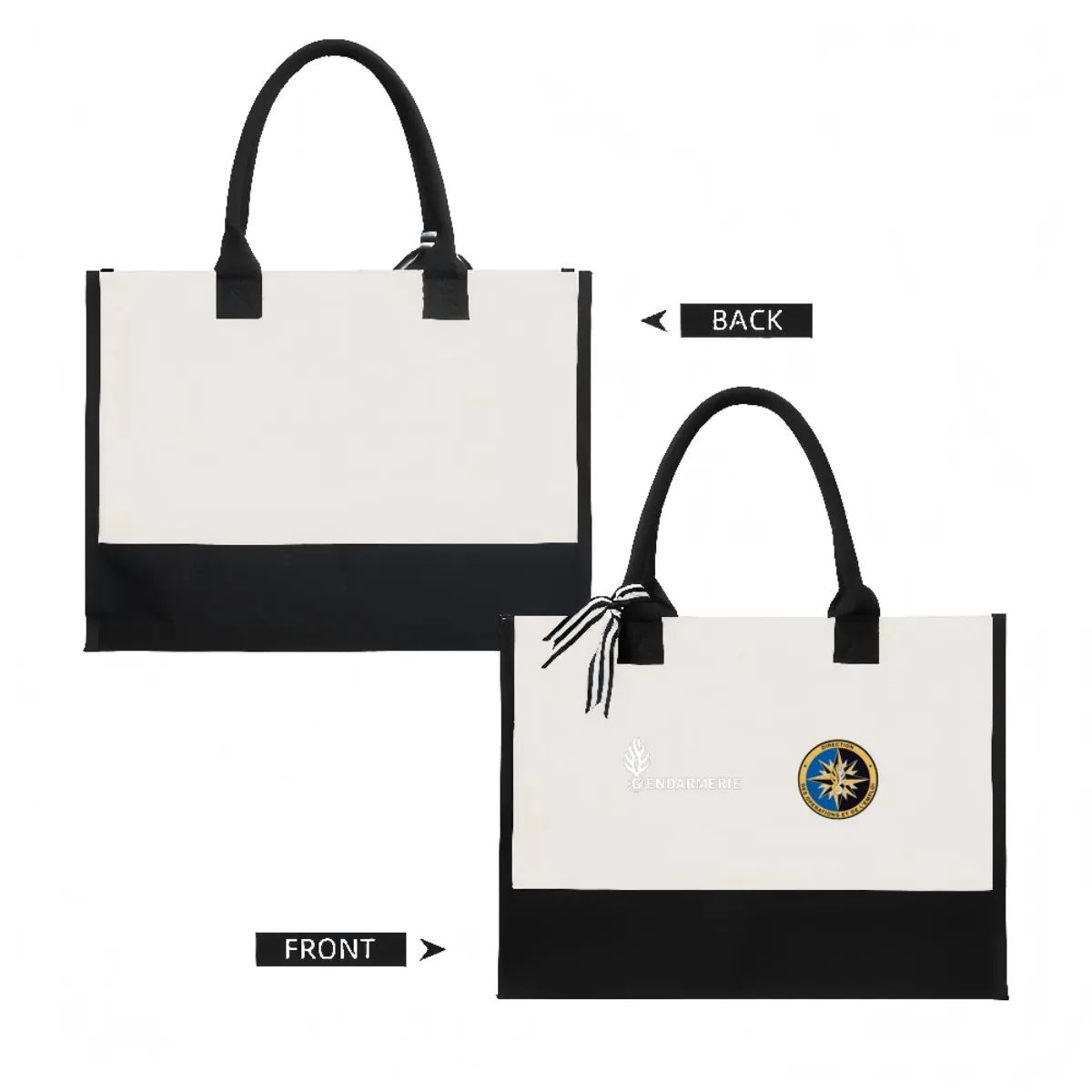 الاتجاه des opérations et de l'emploi 2026 وصول جديد موضة عملية واسعة قابلة لإعادة الاستخدام حمل حقيبة نمط طباعة 2 لهجة الثقيلة