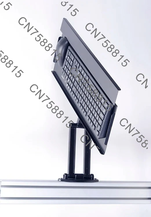 

Racing emulator, telescopic adjustment handle, wireless mouse rotating keyboard holder