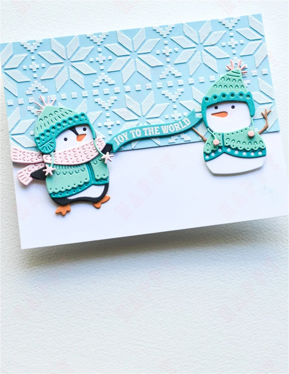 Nordic Gnome Wreath Snowman Rabbit Die Series 2024 Christmas New Metal Cutting Dies Decorating