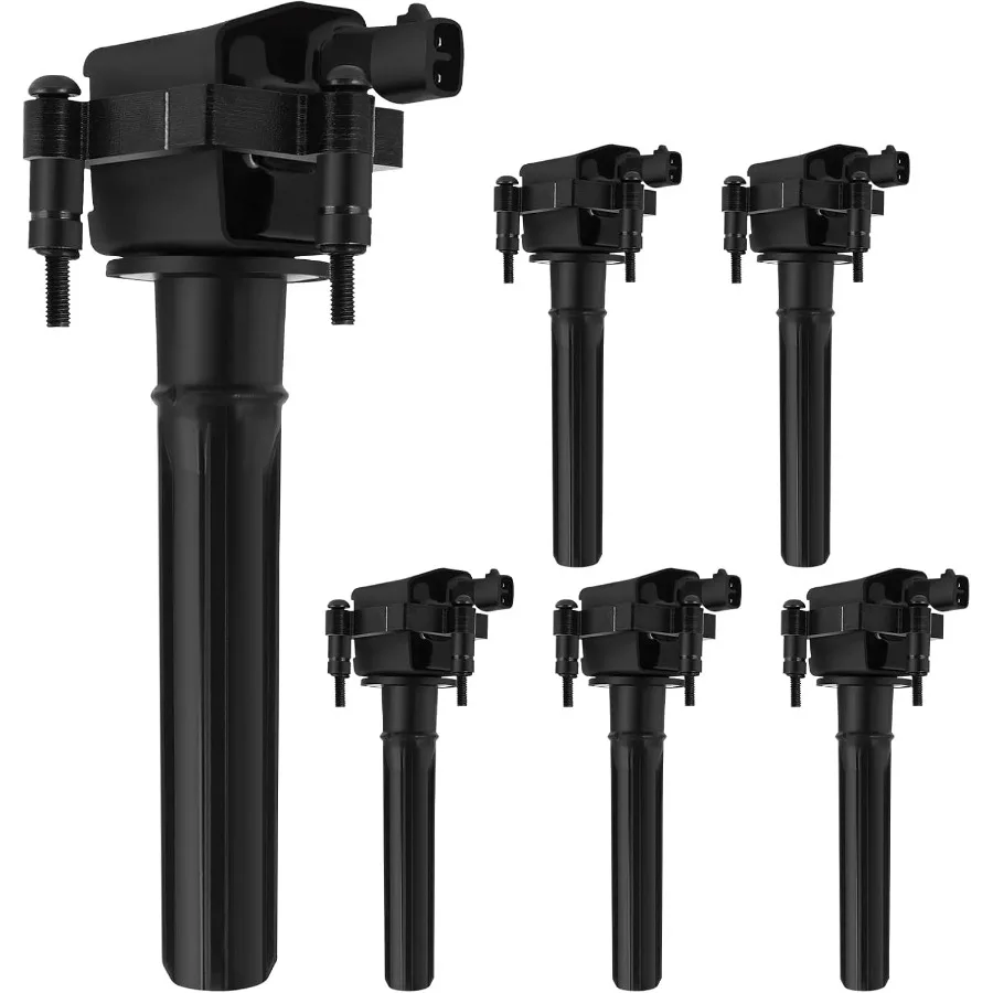 Paquete de 6 bobinas de encendido para Dodge Magnum 3.5L 2005 Dodge Intrepid 3.5L 20002004 Dodge Intrepid 3.2L 19982000 Chrysler