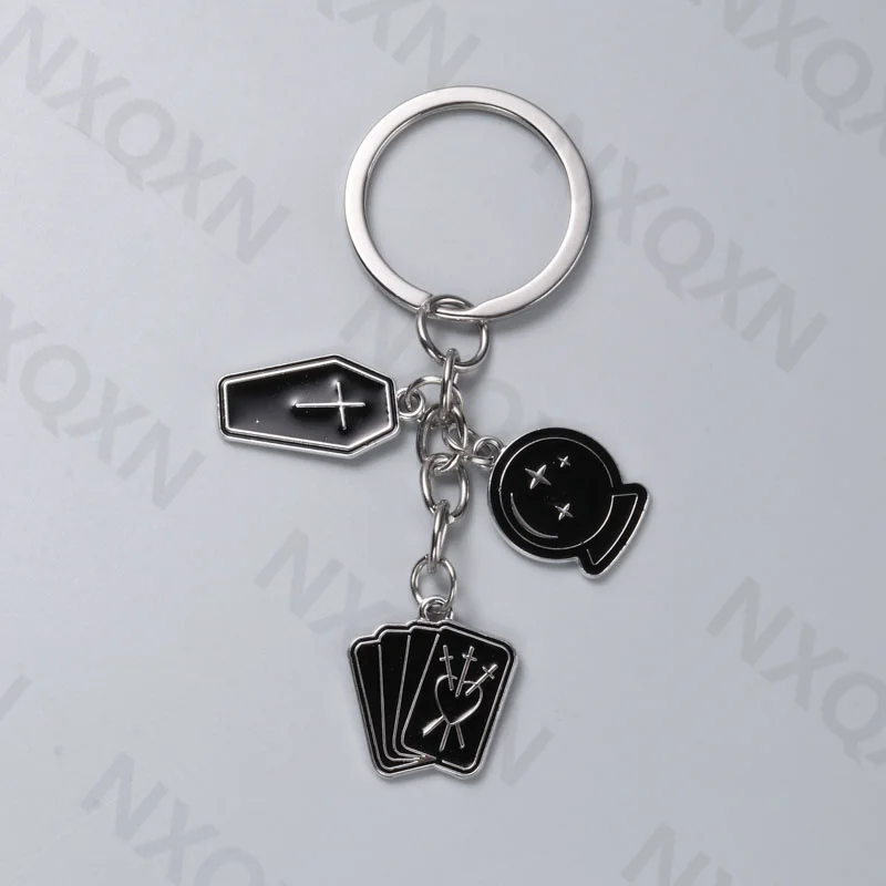 كتاب السحر الأسود التارو بطاقة مجموعة للرجال والنساء ، والمجوهرات المصنوعة يدويا ، الكريستال الكرة المفاتيح ، القمر ، نجمة حلقة رئيسية ، هدية الصداقة ، ببساطة #4