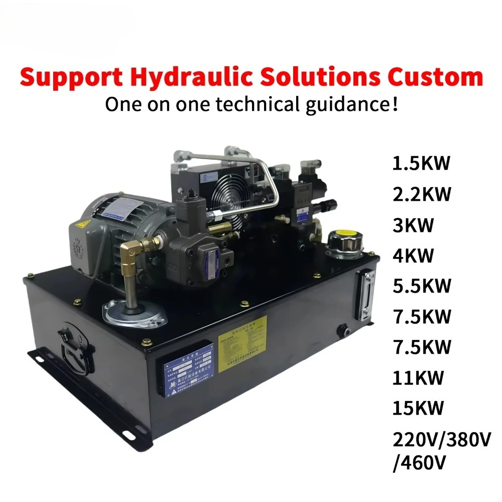 CNC Lathe Oriented Mini Hydraulic Power Pack Unit Hydraulic Pump Station for Diverse Workshop Usage