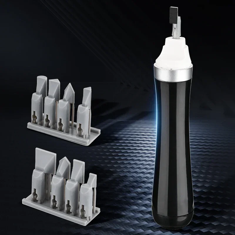 MSWZ Reciprocating Sander Pen Electric Grinding Polishing Tool for Gundam Model Kit Sprue Gate Seam Removing Detail Work