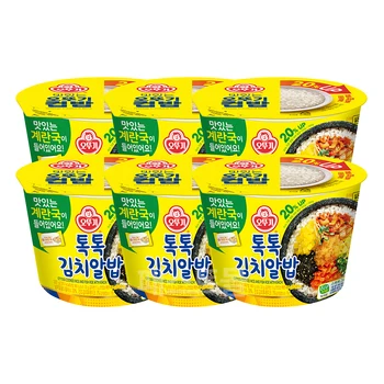 오뚜기컵밥 톡톡 김치알밥 227g 6개