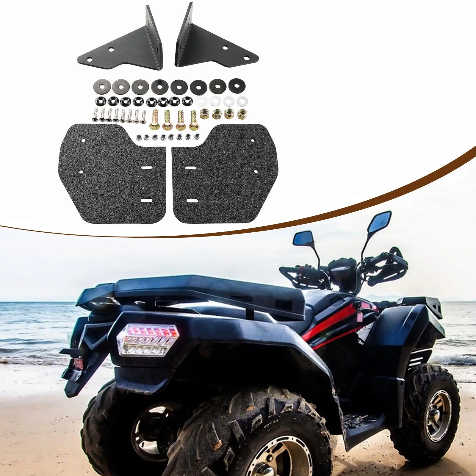 

Защитная защита заднего продольного рычага Практичные брызговики для Talon 1000