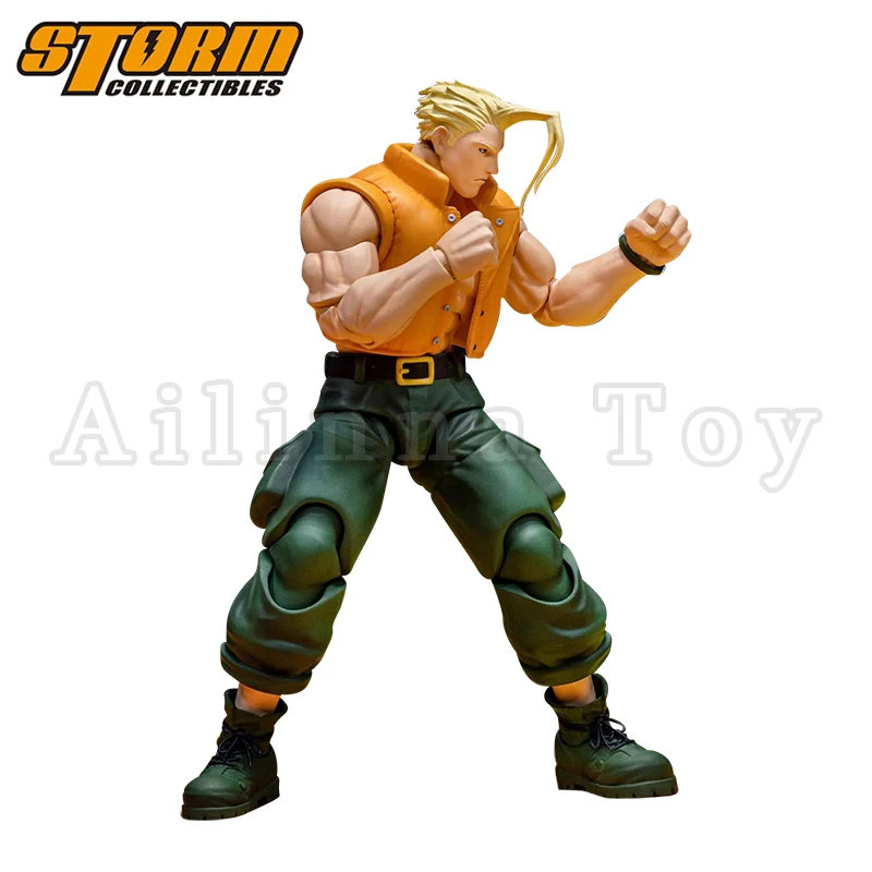 

Коллекционная фигурка Storm Collectibles Toys 1/12, 7 дюймов, Street Fighter Alpha 3, Storm Arena, Нэш, аниме-модель, в подарок