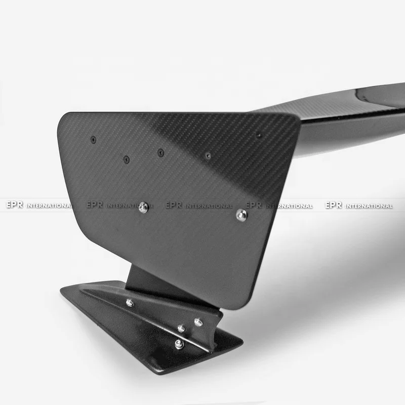 مناسبة لـ (الولايات المتحدة الأمريكية المحلية) تناسب Civic TypeR FK7 FK8 VTX2V الخلفية GT سبويلر الكربون GT الجناح (أرجل الكربون الجافة) #3