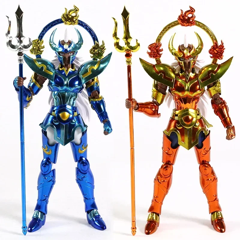 

In Stock JM Model Saint Seiya Cloth Myth EX 15th Blue Marina Chrysaor Krishna Metal Cloth Action Figure Collectible Model Toy