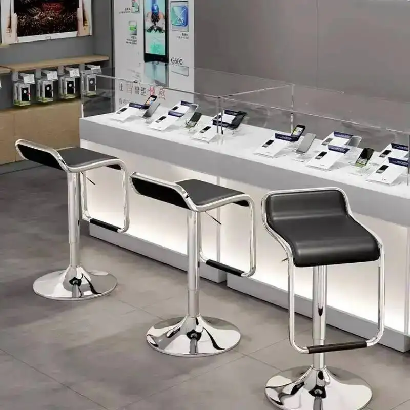 

Minimalist Stools Modern Bar Adjustable Counter Island Breakfast Bar Stools Nordic Industrial Sillas De Comedor Furniture