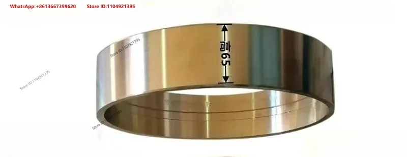 13/16x2500 shearing machine copper sleeve heavy punching shear gear tin bronze composite iron sleeve