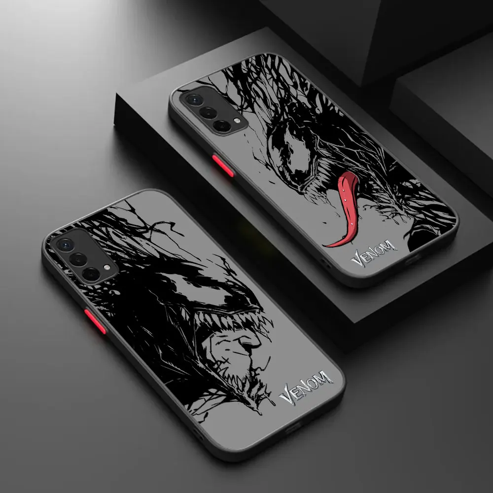 Marvel Hero Comics Matte Phone Case For OPPO REALME C17 V5 10 3 3I  XLITE 5 5I 5S 6 6S 7 NARZO 20A PRO 5G