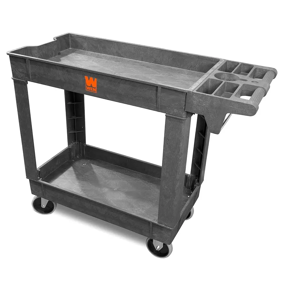 

73009 500-Pound Acity 40 By 17-Inch Two-Shelf Service Utility Cart