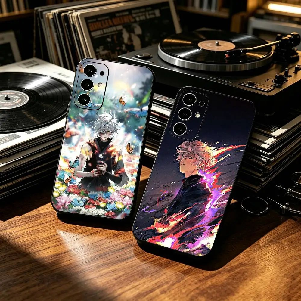 H-Hells Paradise  Anti-drop Soft Silicone Case for Samsung S26 S24 S23 S22 S21 Ultra Plus FE Lite Black