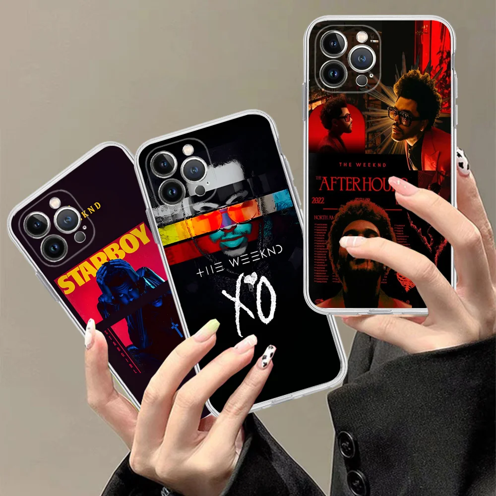 The W-Weeknd X-XO Singer Phone Case Silicone Soft For Iphone 16 15 14 13 12 11 Pro Mini XS MAX Plus X Cover