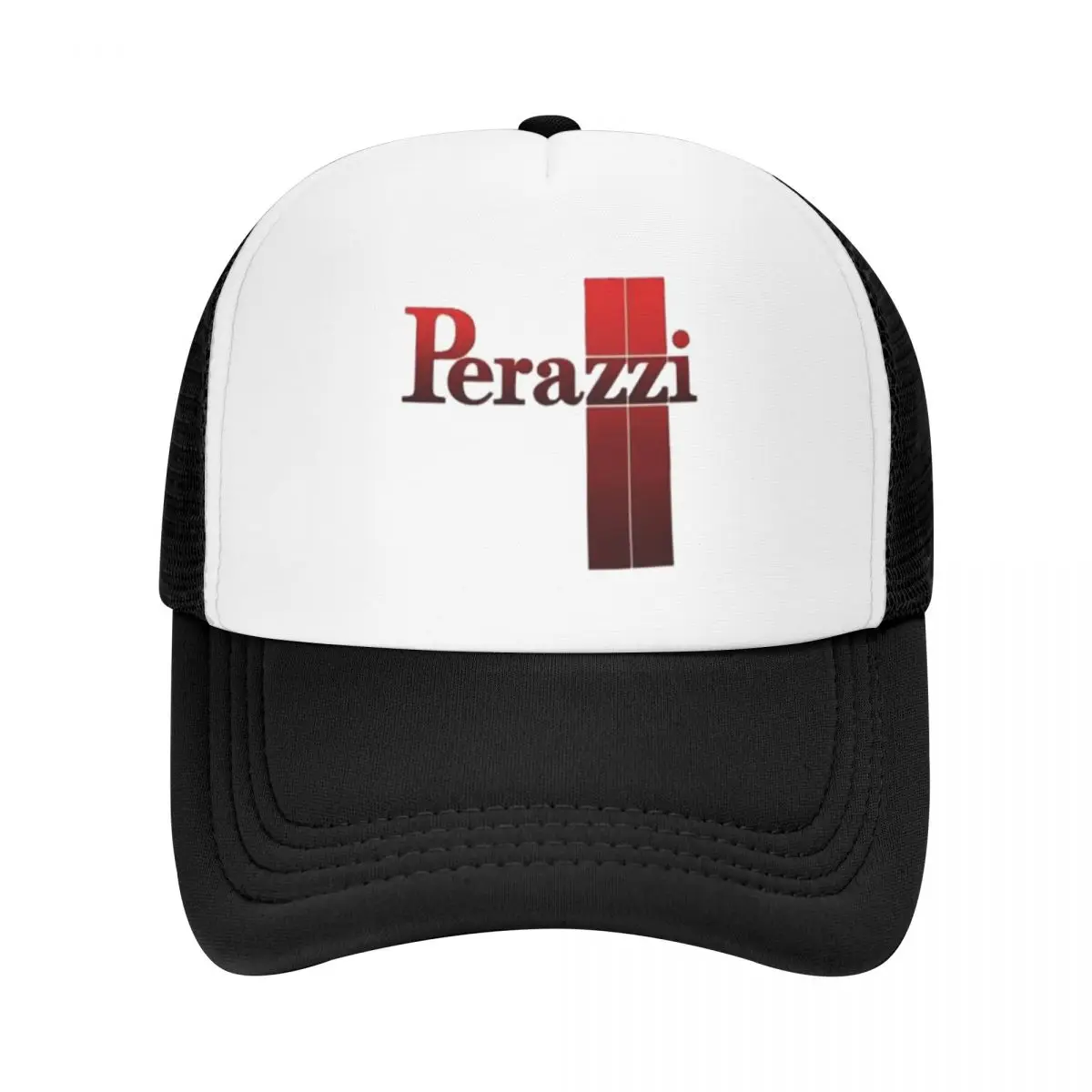 Preepy Perazzis Letters Pool Party Mesh Baseball Caps Men High-end Male Beach Bucket Hat Hip Hop Trucker Cap