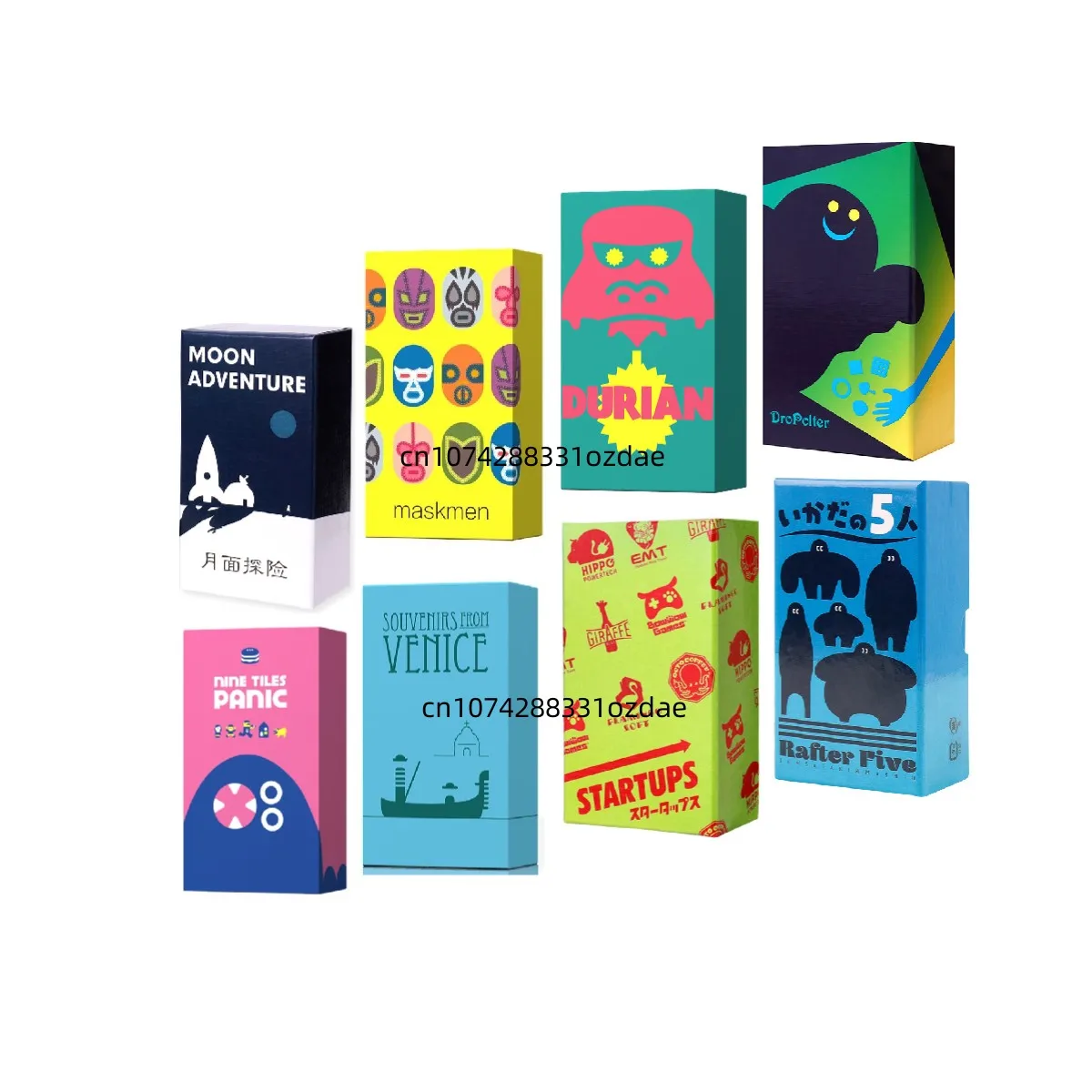 Recuerdos de Venecia - Juego de mesa de estrategia | Pánico de nueve azulejos | Durian | Maskemen | Viga Cinco | ADVENTURA DE LUNA | El mejor juego familiar