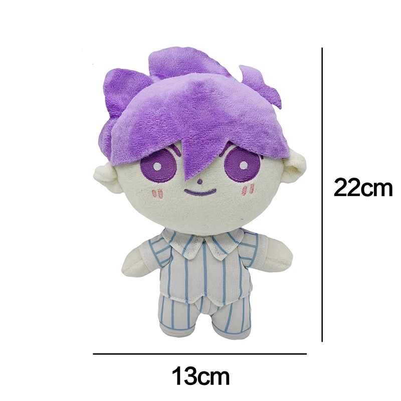 20CM Game OMORI Plush Doll Stuffed Pillow Toy Sunny Plushie Toys Cute Omori Cosplay Props Merch for Kid Christmas Birthday Gift