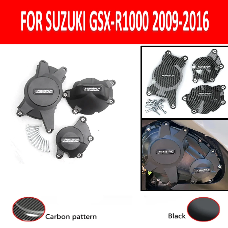 Motorcycle Secondary Engine Cover Protection For SUZUKI GSXR1000 2009-2016 GSX-R1000 Motorcycle Engine 