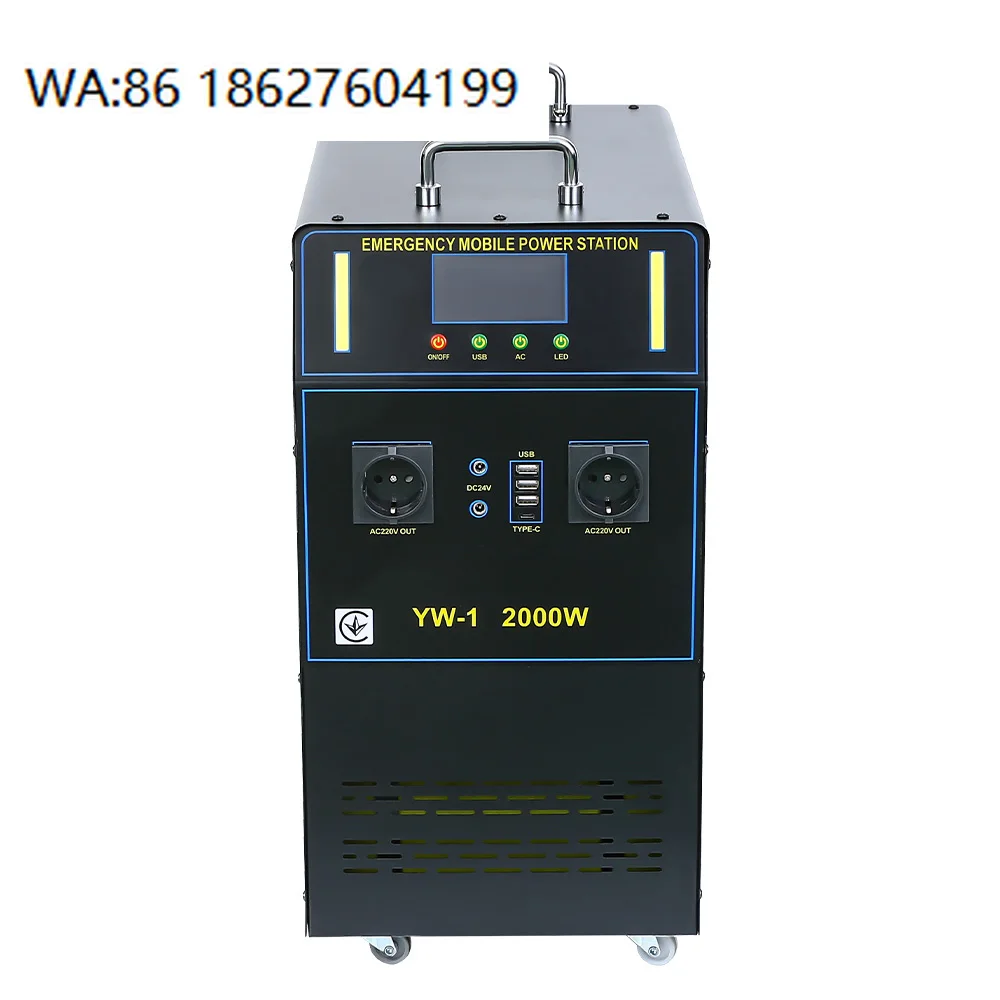 

300W-1000Wh Off Grid Solar Power System, Portable AC Power Bank, Outdoor Camping Multifunctional Energy Station