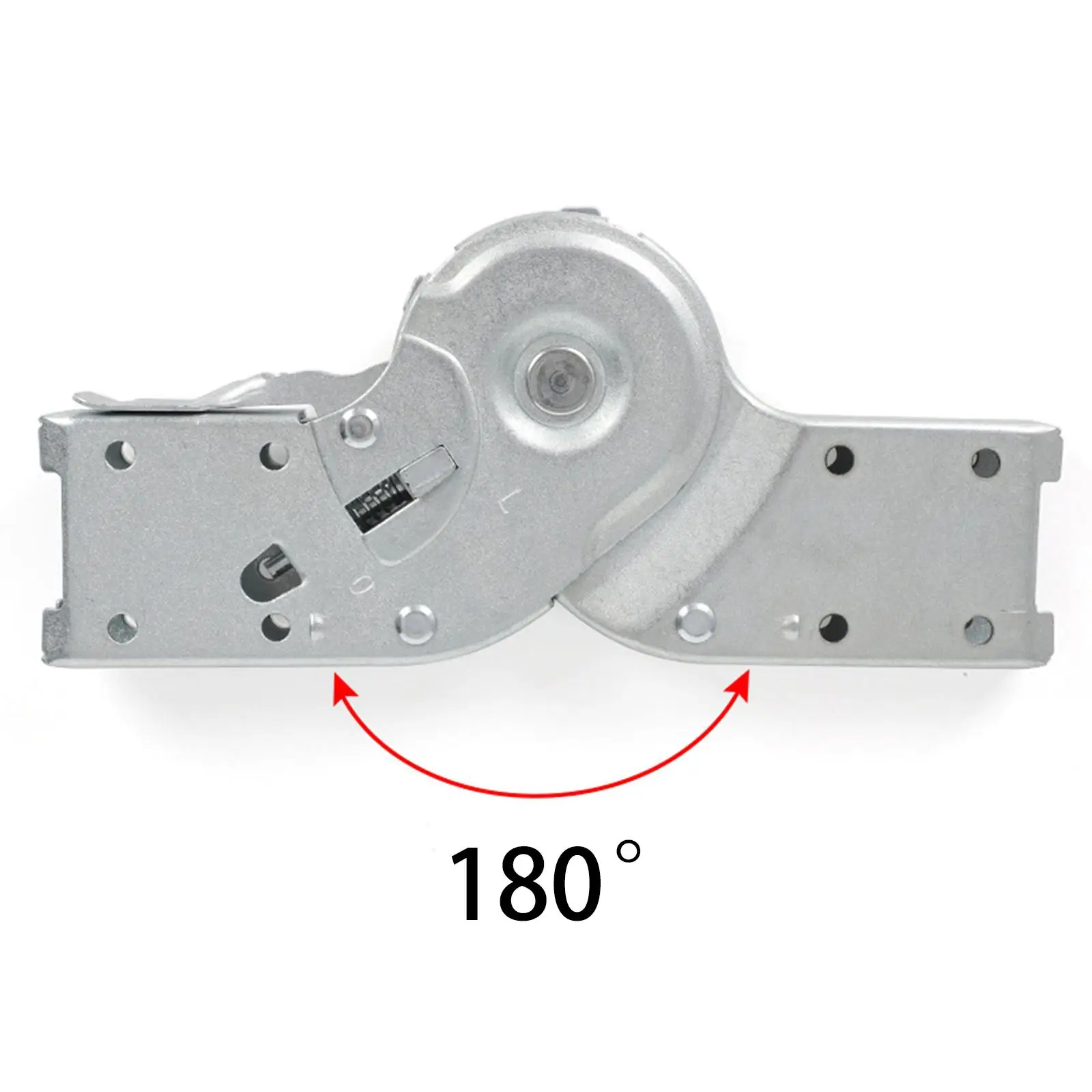 Conector de junta de escalera telescópica plegable, bisagra de cabeza de articulación de hierro, aleación de aluminio, plutonio, 0 grados, 180