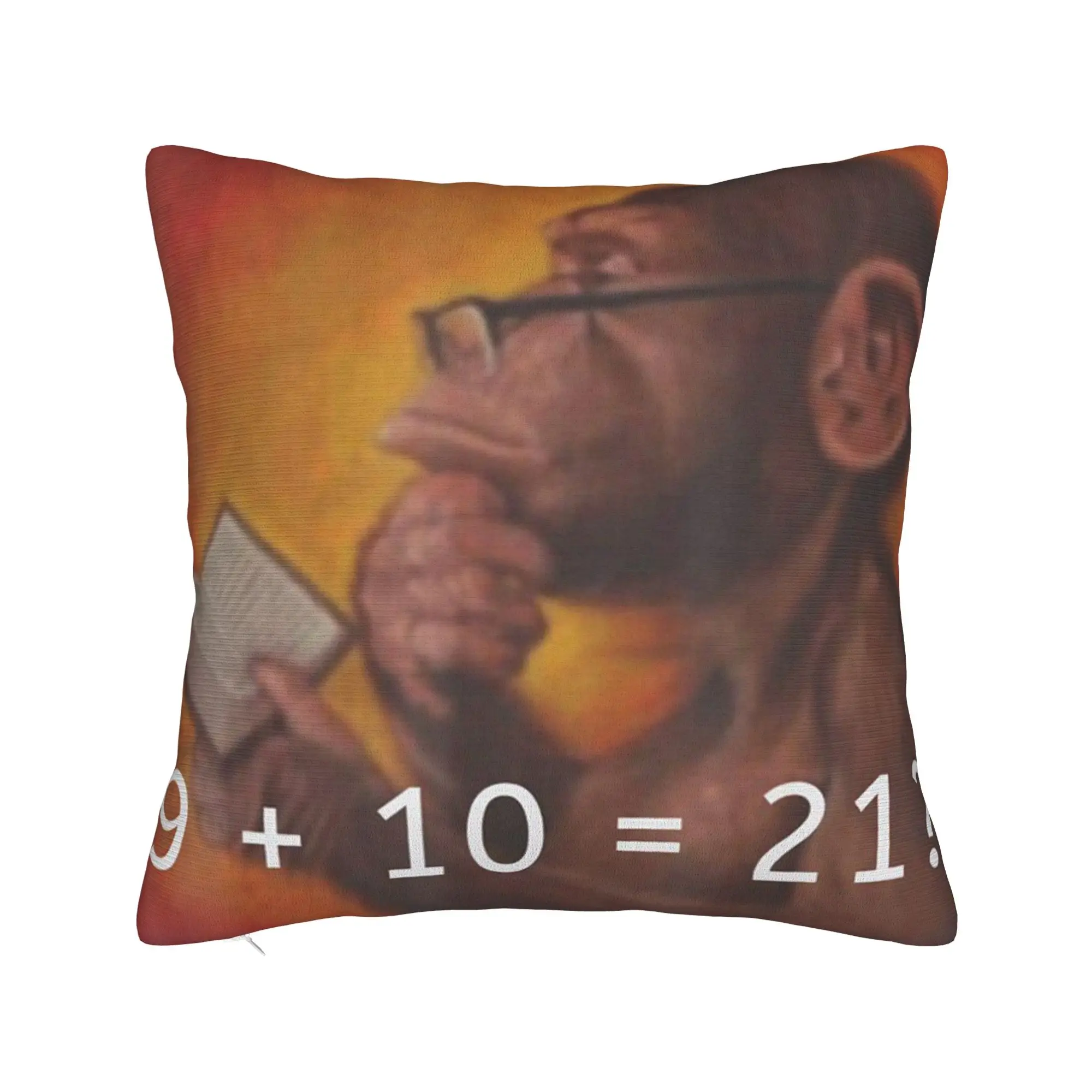 Thinking Monkey Meme  Pillow Covers Merchandise Printing Cushion Cover Decor  Pillow Case Cover Seater Multi Size