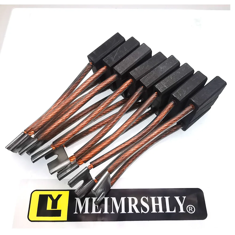 8Pcs MEIMRSHLY Motor Carbon Brush for Linde Electric Forklift 0009718158 40*40*12.5 /32*40*12.5.Galf Cart Pallet Truck Stacker