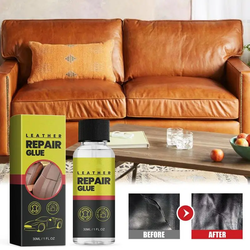 30ml หนังซ่อมของเหลว 30ml กันน้ําหนัง Care Fluid Multi-Purpose หนัง FILLER หนังโซฟาหนังโซฟาเจลซ่อม