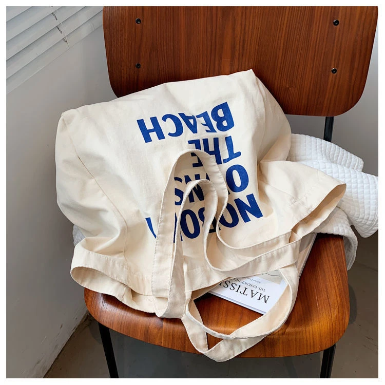 Wholesale 50/100Pcs Custom Canvas Tote Bags Dual Handle Large Capacity Personalized Logo Bulk Corporate Event Gifts For Business