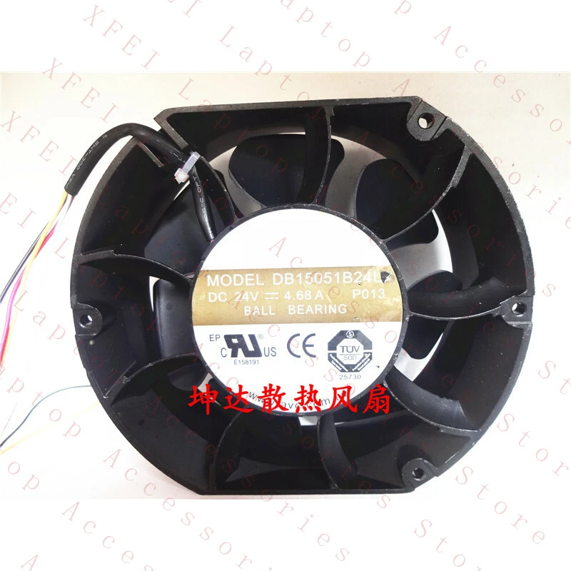 D  1pcs  FOR AVC DB15051B24U 24V 4.68A ball bearing cooling fan