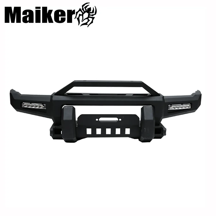 

Japanese Car Accessories Front Bumper Bar With Fog Lamp For Suzuki Jimny Bull Bar Parts