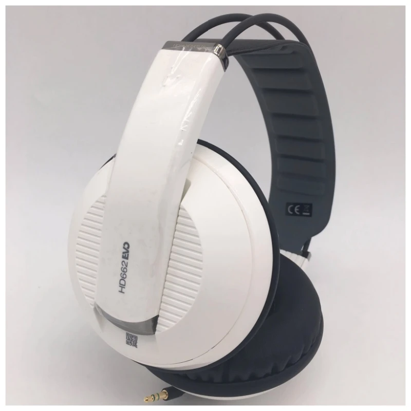 Superlux HD662EVO Closed-type Monitoring Headphone gaming headsets noise canceling with removable earmuffs white/black colors