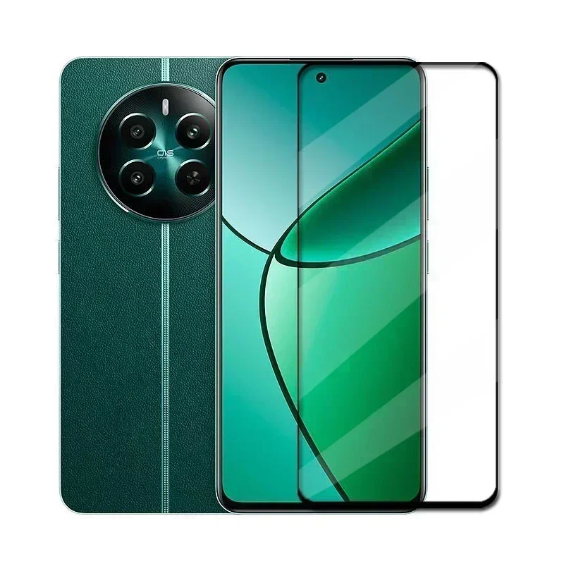 Capa completa de vidro temperado para realme 12 plus 5g vidro realme 12 + protetor de tela película protetora de lente de telefone para realme 12 plus
