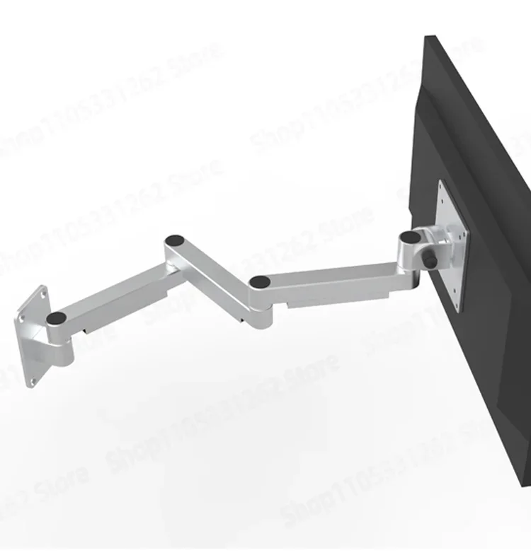 Heavy Duty Industrial Monitor Bracket Aluminum Alloy Telescopic Cantilever Arm Wall Mount for Machine Tool Screen