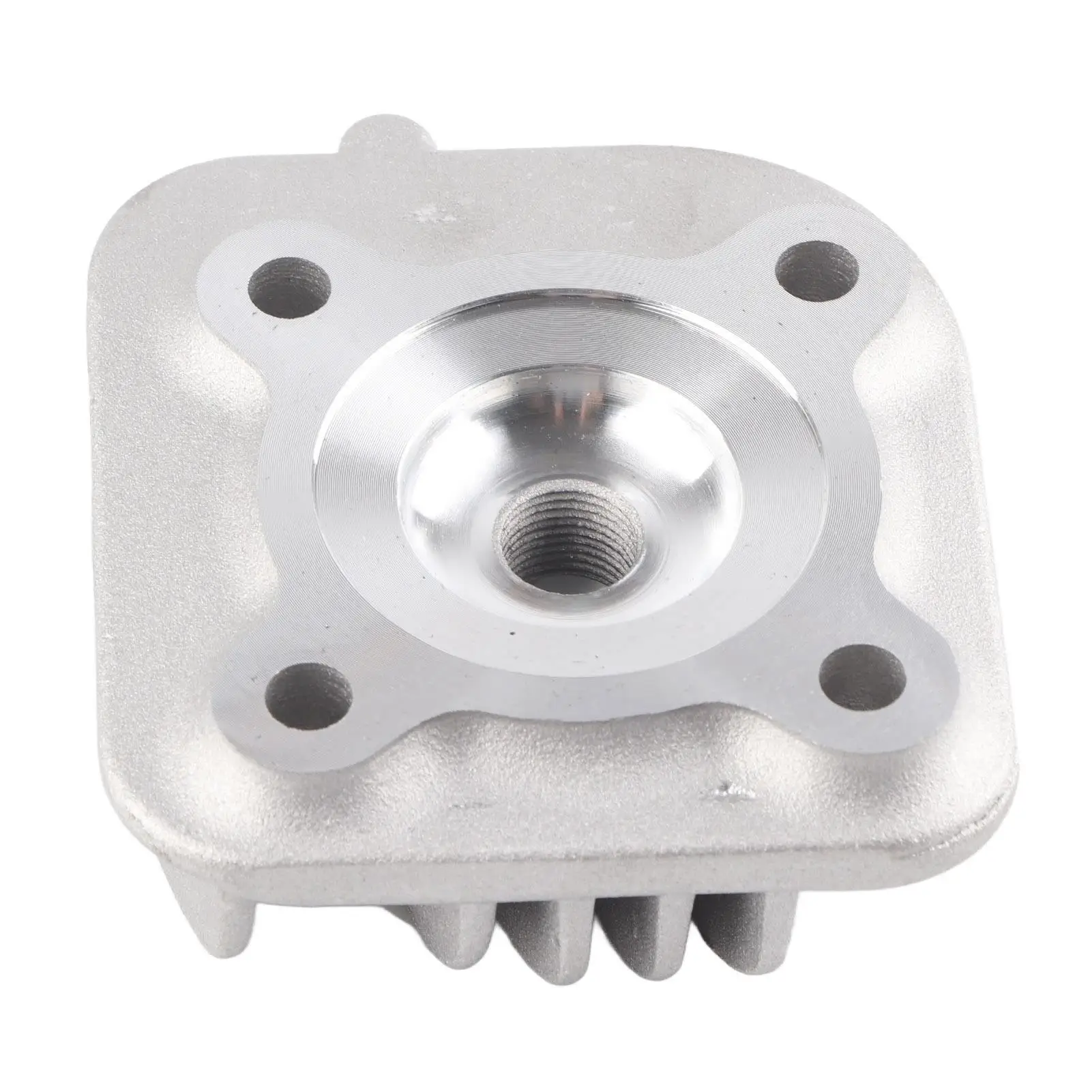 غطاء رأس اسطوانة المحرك سكوتر غطاء رأس الاسطوانة 47 مللي متر قوي الألومنيوم غير قابل للصدأ ل 7 cc 2-السكتة الدماغية 40QMB E40QMB 1E40QMB #4