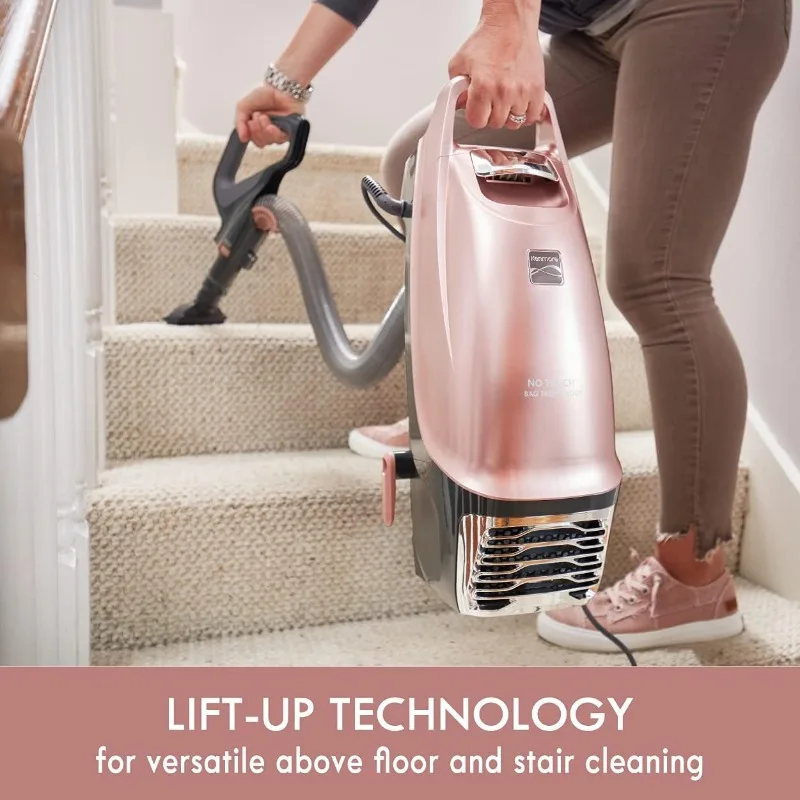 Kenmore Intuition BU4020 Bagged Upright Vacuum Pet Friendly Lift-Up Carpet Vacuum Cleaner 2-Motor Power Suction with HEPA Filter