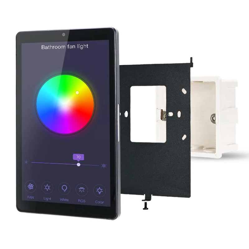 8 Inch in Wall POE Tablet Android 11 RS485 Smart Home POE Tablet