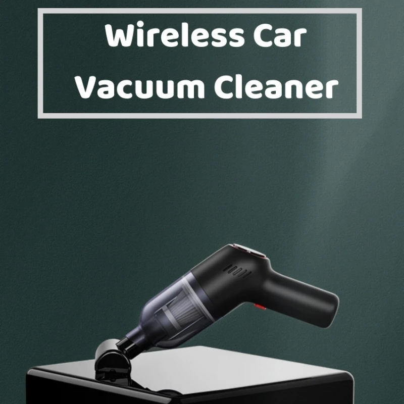 

8000pa Wireless Portable Vacuum Cleaners Electric Mini Strong Suction Low Noise Vaccum Cleaner for Car Home Dual Use