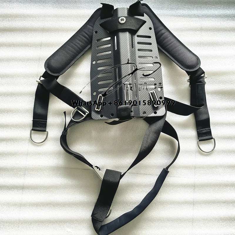 

Accessories Buoyancy Compensator Devices Ultra Lightweight 3.3mm Carbon Backplate Scuba Diving With Harness