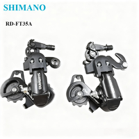 Shimano Tourney RD FT35 Rear Derailleur Hook Eye 6 Speed 7 Speed MTB Bicycle Part RD-FT35 Mountain Folding Bike Derailleurs