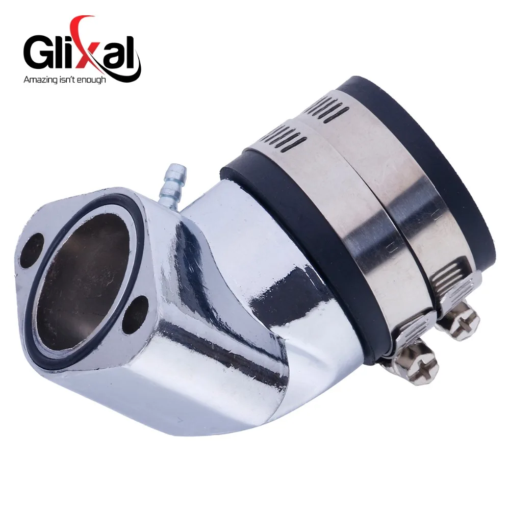 Glixal GY6 125cc 150cc High Performance Racing Intake Manifold for 152QMI 157QMJ 4 Stroke  Engine Scooter Moped ATV Go-Kart