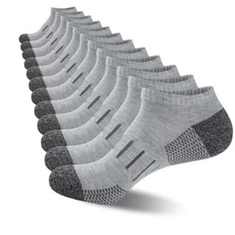 

Men's Sport Socks Breathable Outdoor Running buffer thickenBasketball Socks Cotton Training Short Tube Socks For Men 1-20 Pairs
