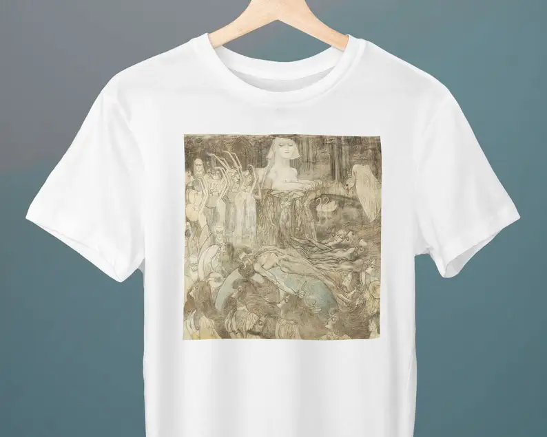 De Sphinx, Jan Toorop, Unisex T-Shirt, Art T-Shirt, Symbolism, Gift for Her