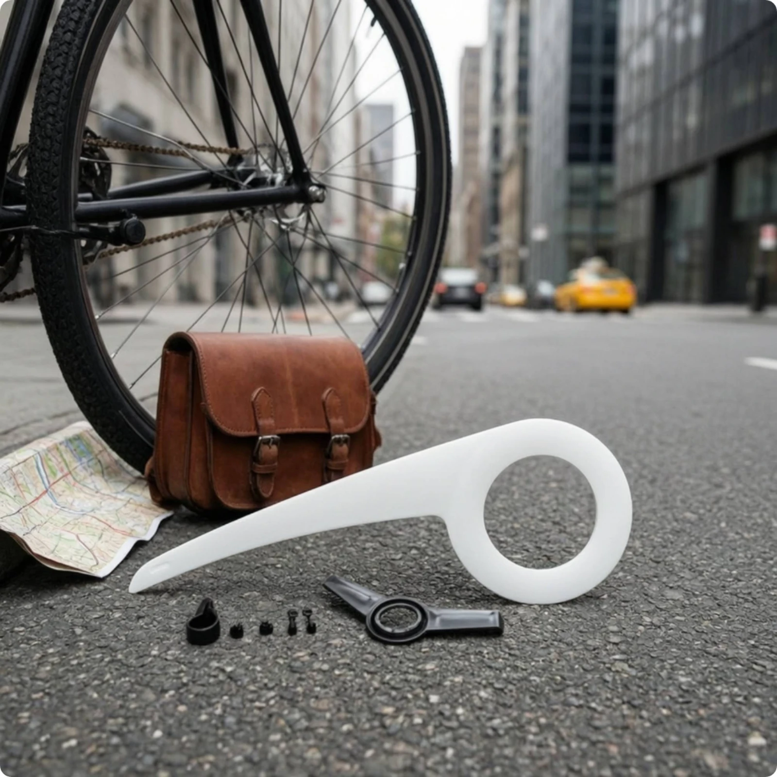 Cycle Chain Guard Molded Cycle Chain Cover Chaincase Sturdy Practical for Commuters, Commuter Bikes