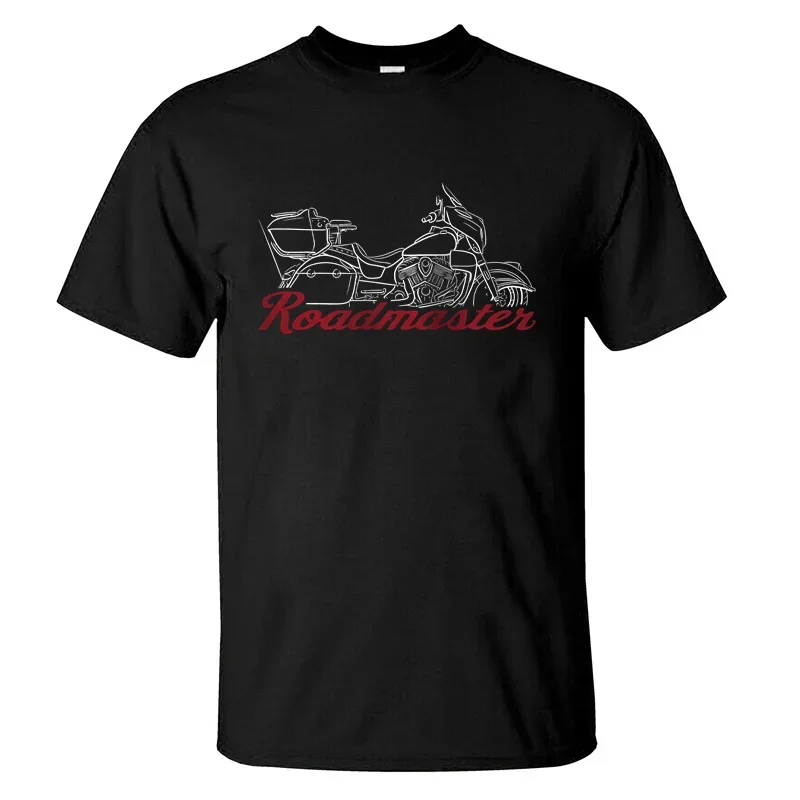 2024 men T shirt casual T-shirt Indian Roadmaster customise 2024 graphic summer short sleeves 100% cotton S-3XL cool tee